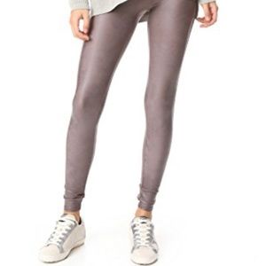 NWT Spanx Faux Leather Leggings Antique Rose